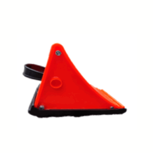 TACO DE FRENADO VEHICULAR DE PLÁSTICOT- NARANJA 5T