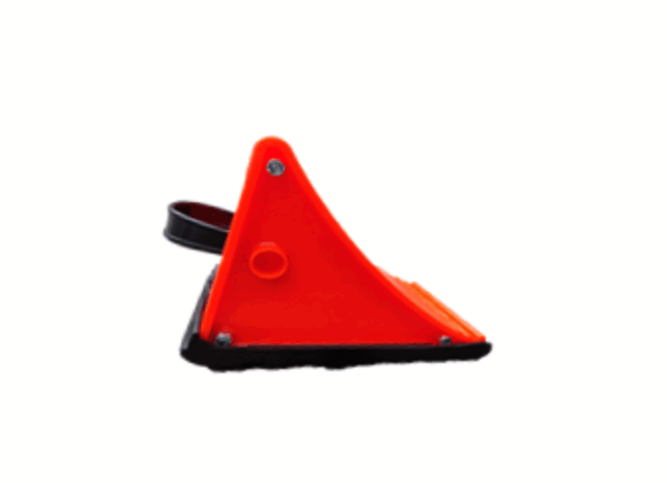 TACO DE FRENADO VEHICULAR DE PLÁSTICOT- NARANJA 5T