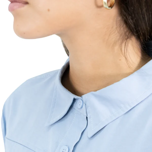 CAMISA HW DUCK DRY MUJER CELESTE - HARDWORK - Imagen 5