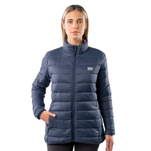PARKA PLUMA PULLAY PRO MUJER AZUL- HARDWORK
