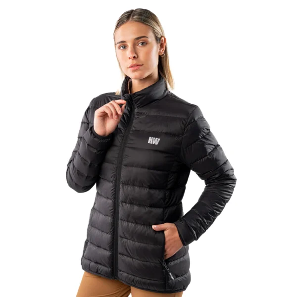 PARKA PLUMA PULLAY PRO MUJER NEGRO- HARDWORK - Imagen 2