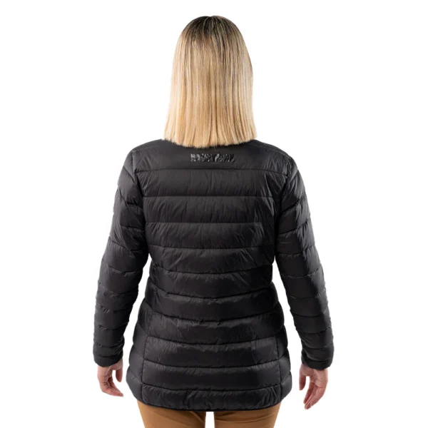 PARKA PLUMA PULLAY PRO MUJER NEGRO- HARDWORK - Imagen 3