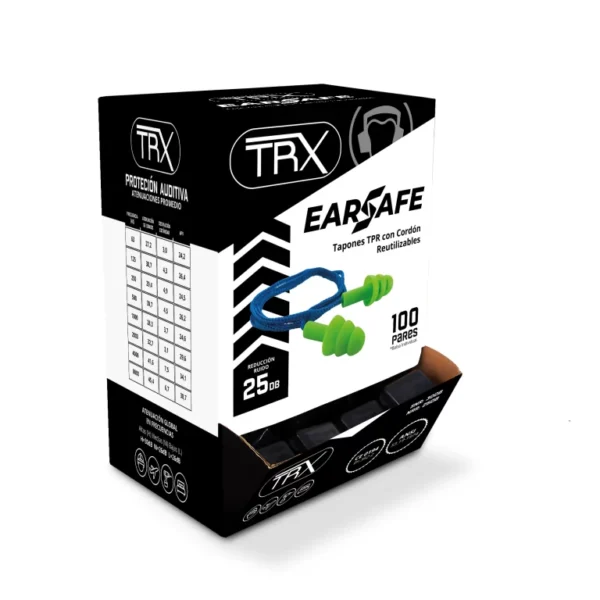 TAPONES AUDITIVOS EARSAFE BOLSA - TRX - Imagen 2