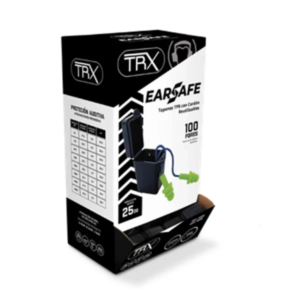 TAPONES AUDITIVOS EARSAFE ESTUCHE - TRX - Imagen 2