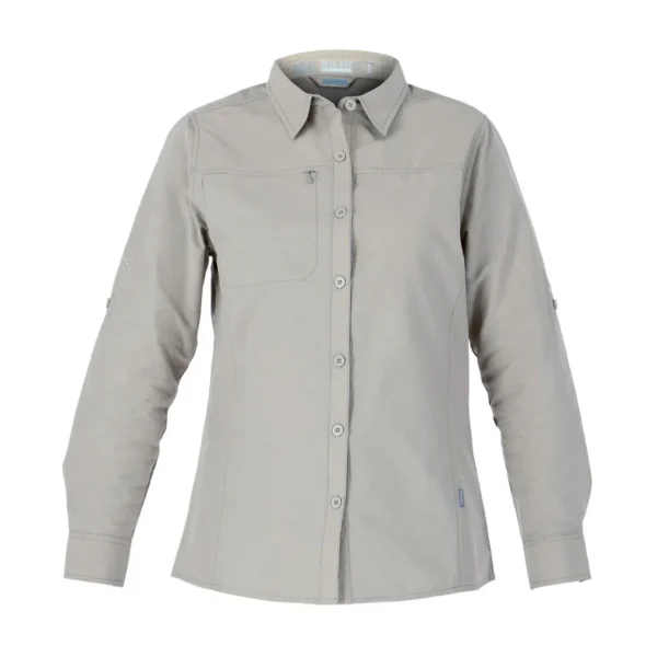 CAMISA HW DUCK DRY MUJER BEIGE - HARDWORK