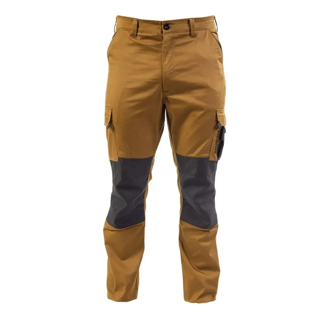 PANTALON CARGO HW DAKOTA SPANDEX CAMEL - HARDWORK