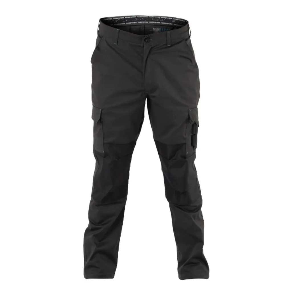 PANTALON CARGO HW DAKOTA SPANDEX CARBON GREY - HARDWORK