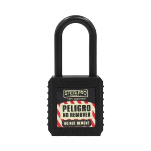 CANDADO X10 DIELECTRICO NEGRO STEELPRO
