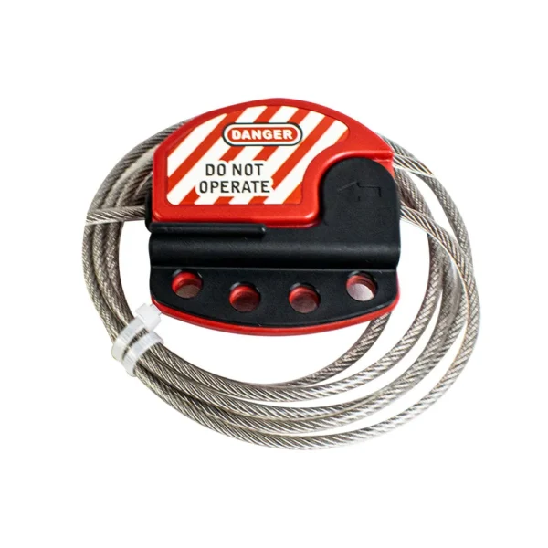 BLOQUEO DE CABLE AJUSTABLE - CABLE: 4MMX1.8M - STEELPRO