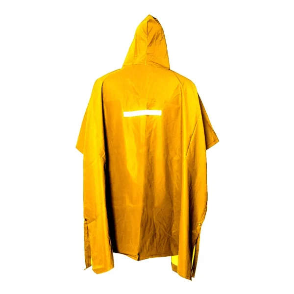 PONCHO PVC LIVIANO 1.25m X 1.00m AMARILLO - STEELPRO - Imagen 2