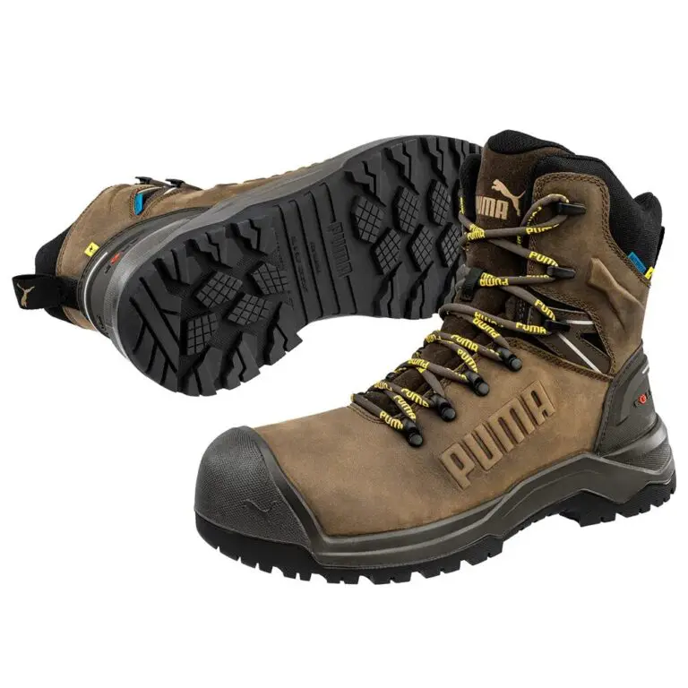 BOTA DE SEGURIDAD IRON HD BROWN 8" MID ASTM - PUMA