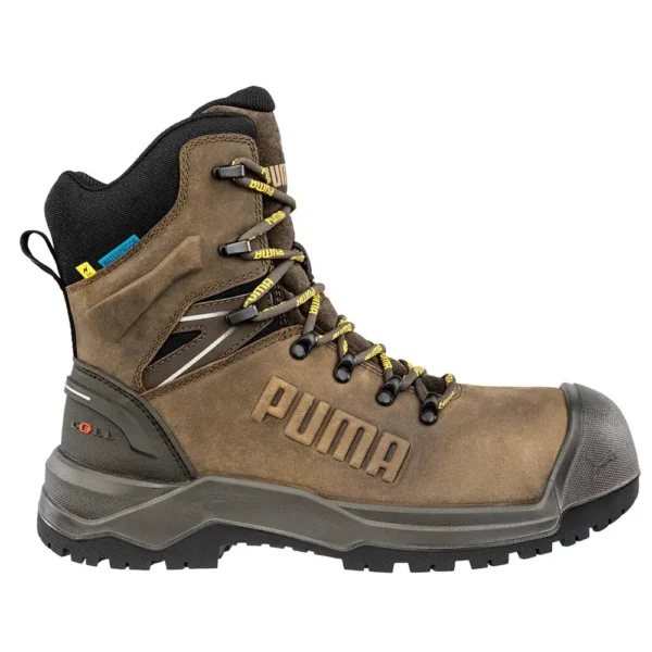 BOTA DE SEGURIDAD IRON HD BROWN 8" MID ASTM - PUMA - Imagen 2