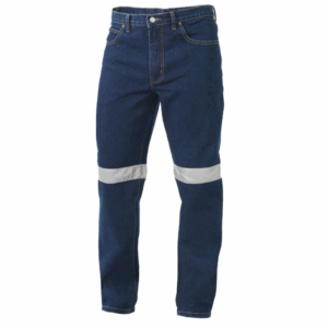 PANTALON JEAN PROCESADO C/ CINTA REFLECTIVA - NACIONAL