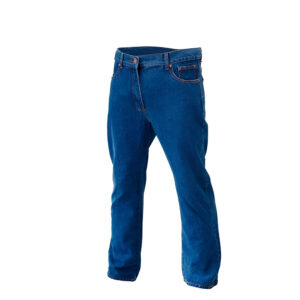 PANTALON JEAN PROCESADO S/ CINTA REFLECTIVA - NACIONAL