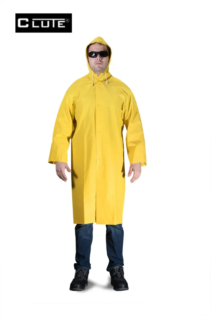 ABRIGO PVC AMARILLO - CLUTE