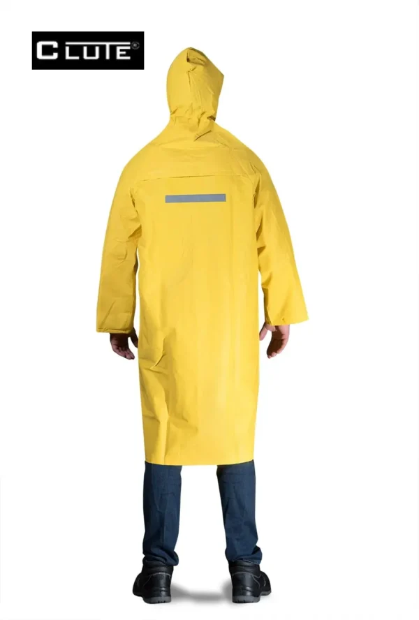 ABRIGO PVC AMARILLO - CLUTE - Imagen 2