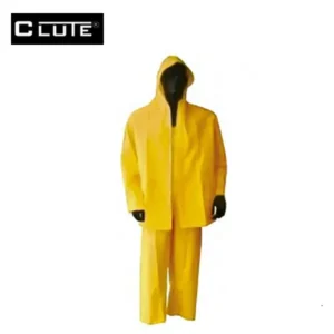 SET CASACA/PANTALON PVC AMARILLO - CLUTE