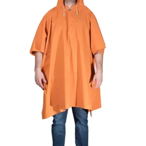 PONCHO PVC NARANJA - CLUTE
