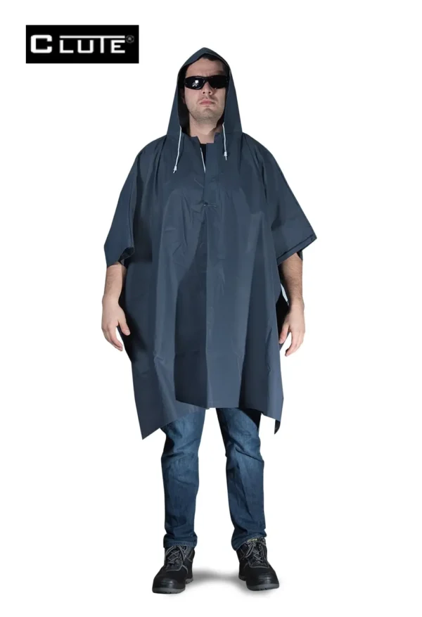 PONCHO PVC AZUL - CLUTE