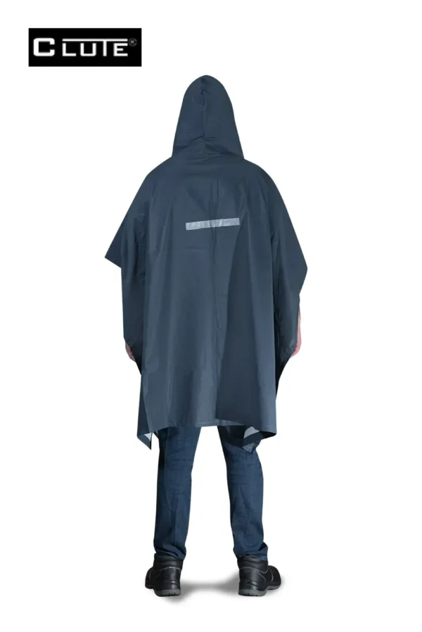 PONCHO PVC AZUL - CLUTE - Imagen 2