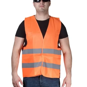 CHALECO REFLECTIVO PESADO NARANJA - CLUTE