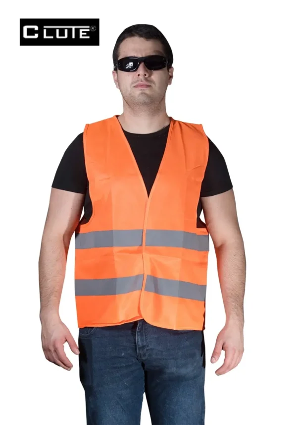 CHALECO REFLECTIVO PESADO NARANJA - CLUTE