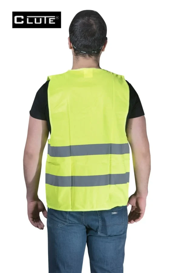 CHALECO REFLECTIVO PESADO AMARILLO - CLUTE - Imagen 2