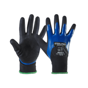 GUANTE MULTIFLEX NITRILO/ NITRILO SANDY - STEELPRO
