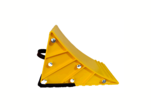 TACO DE FRENADO VEHICULAR DE PLÁSTICOT- AMARILLO 12T