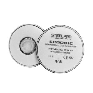 ERGONIC FILTRO F410C P3 R PARTICULAS C/CA NIVELES MOLESTOS VO PAR (TIPO DISCO) - STEELPRO