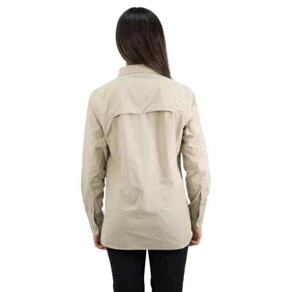 CAMISA HW DUCK DRY MUJER BEIGE - HARDWORK - Imagen 4
