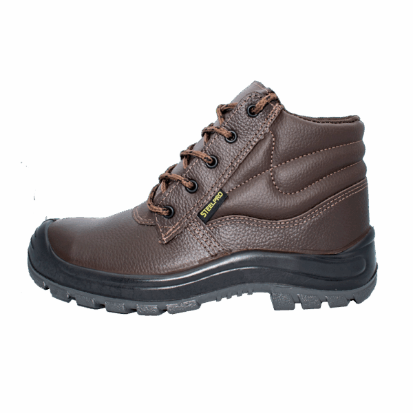 BOTA STEELPRO - WORKER MARRON - STEELPRO - Imagen 4