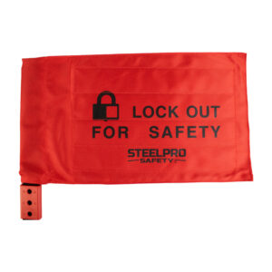 TULA DE BLOQUEO CONTROLES DE MANDO DE MAQUINARIA/PUENTES GRÚA 440mm×245mm - STEELPRO