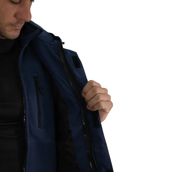 PARKA DESMONTABLE HW RENO 3 EN 1 DEEP BLUE - HARDWORK - Imagen 2