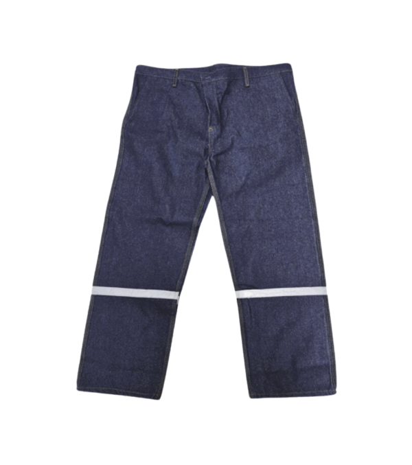PANTALON JEAN CRUDO C/ CINTA REFLECTIVA - NACIONAL