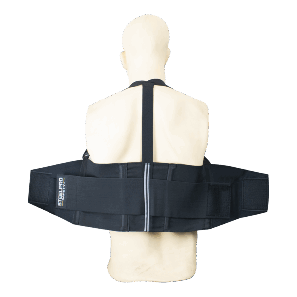 FAJA LUMBAR C/SUSPENSOR - STEELPRO