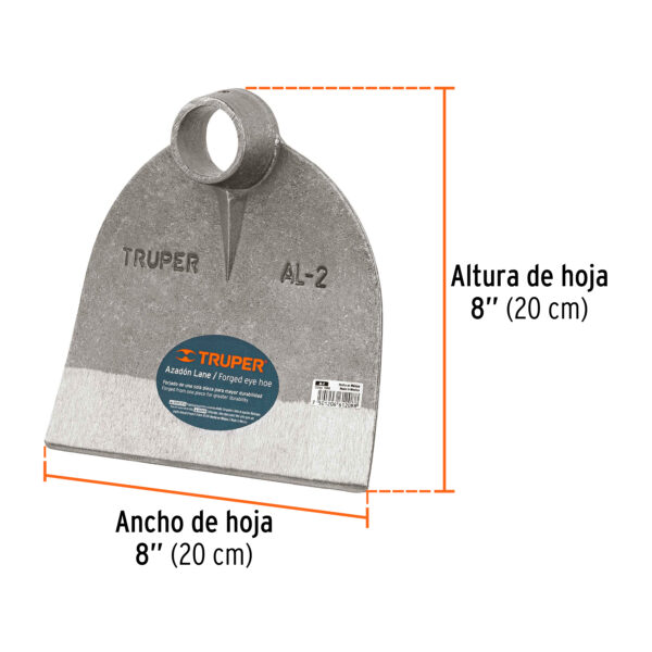 AZADON LANE N2 2LB 20X20CM 10606 - TRUPER - Imagen 2