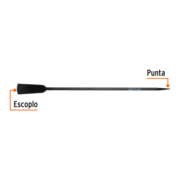 BARRETA AGRÍCOLA 1 1/8", 140cm, 7Kg, 19987 - TRUPER - Imagen 3
