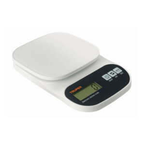 BALANZA DIGITAL 5KG P/ COCINA C/ PLATO ABS 15161 - TRUPER