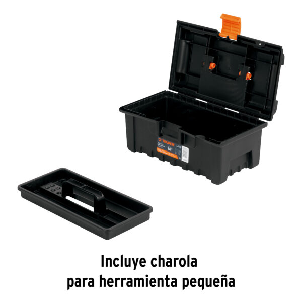 CAJA PARA HERRAMIENTAS 14" C/ CHAROLA 19854 - TRUPER - Imagen 4