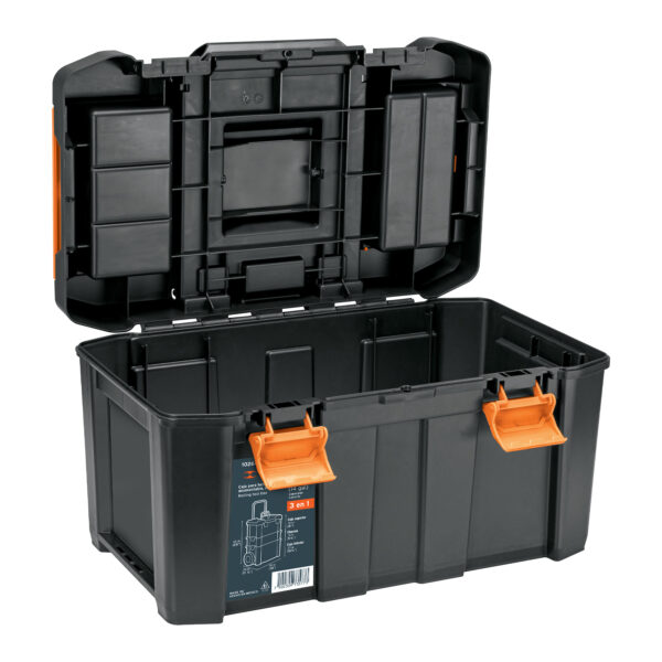 CAJA PARA HERRAMIENTAS 53L 3 EN 1 C/ RUEDAS 102644 - TRUPER - Imagen 6