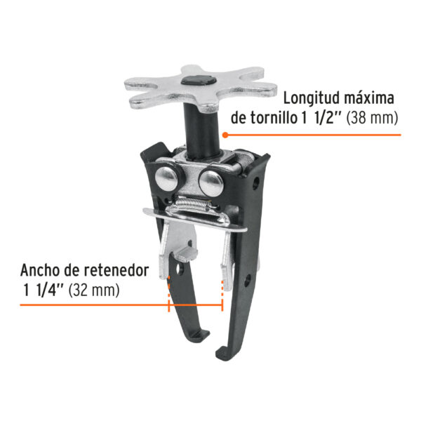 COMPRESOR PARA RESORTE DE VALVULAS CON CABEZAL 14524 - TRUPER - Imagen 2
