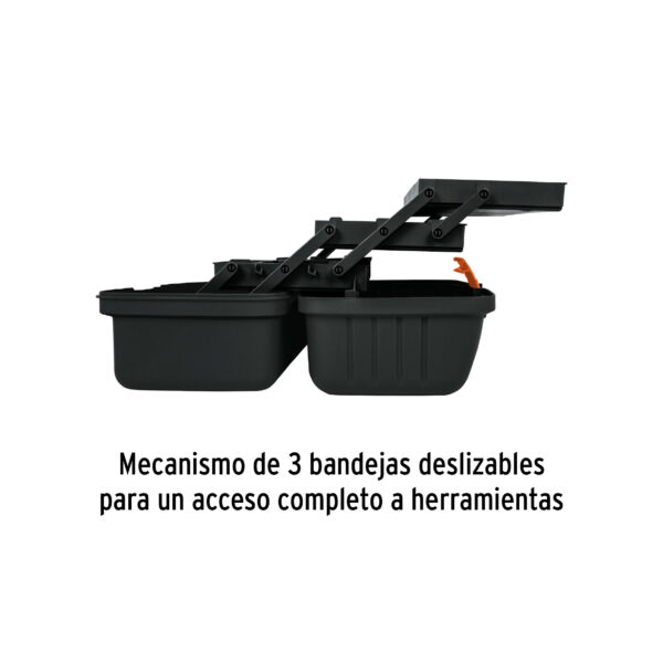 CAJA PARA PESCA 16" 3 BANDEJAS DESLIZABLES 10539 - TRUPER - Imagen 4