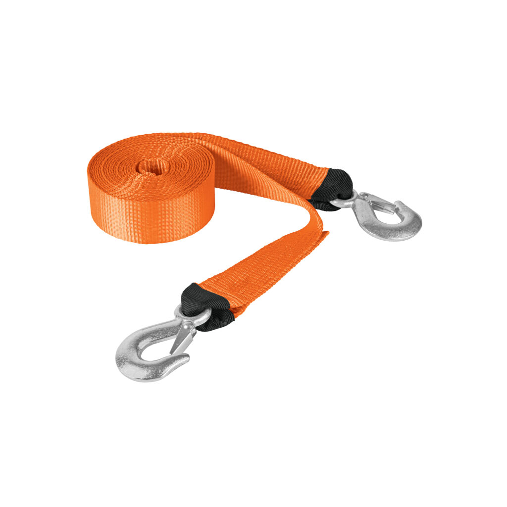 CORREO PARA REMOLQUE 5.8M X 48MM CON GANCHO 2TN 18344 - TRUPER