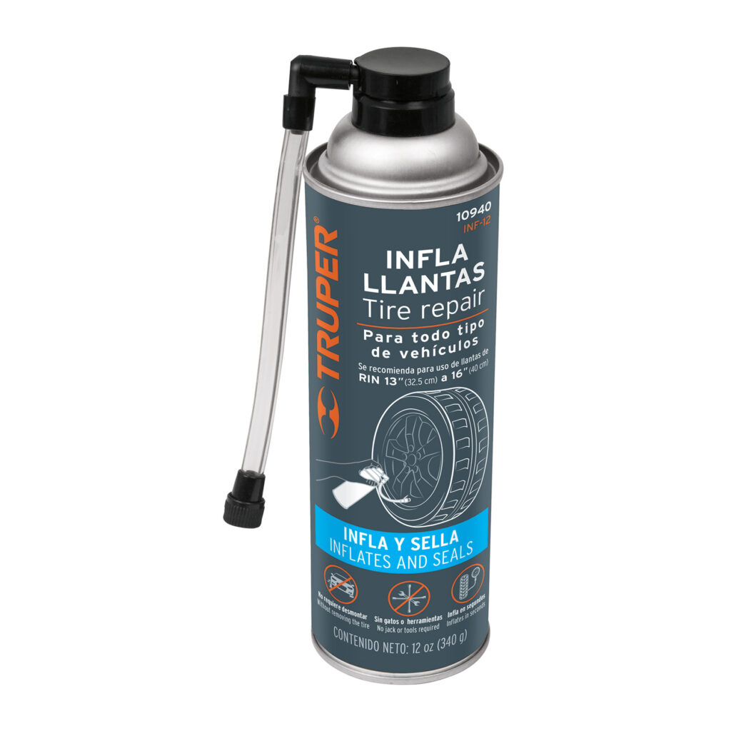SELLADOR DE LLANTAS TIRE SEALANT 12oz 10940 - TRUPER