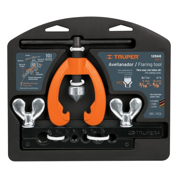 AVELLANADOR PROFESIONAL DE 3/16 a 5/8" 12868 - TRUPER - Imagen 4