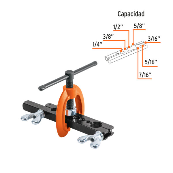 AVELLANADOR PROFESIONAL DE 3/16 a 5/8" 12868 - TRUPER - Imagen 2