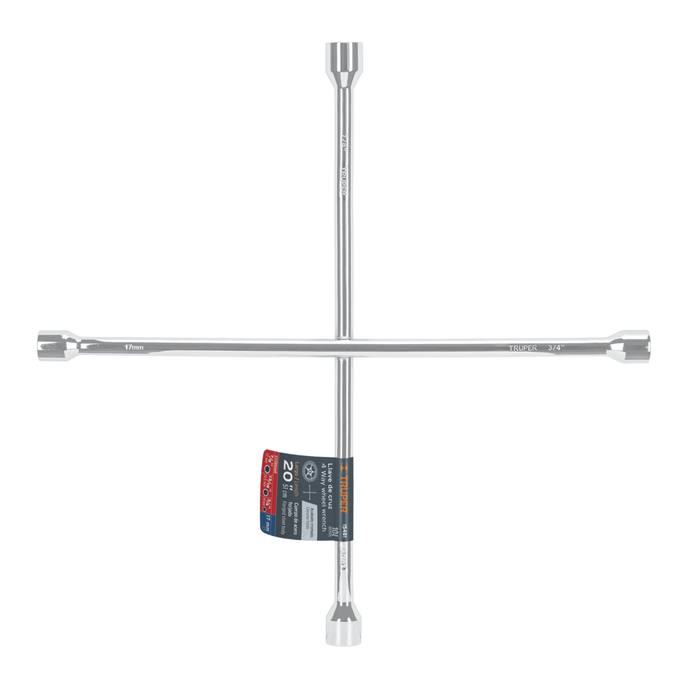 LLAVE CRUZ 20" UNIVERSAL 15481 - TRUPER