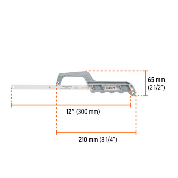 MINI ARCO DE ALUMINIO 12" 10236 - TRUPER - Imagen 2