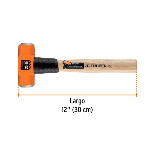 COMBA DE 2.5 LIBRAS C/ MANGO DE MADERA 12" 17045 - TRUPER - Imagen 2
